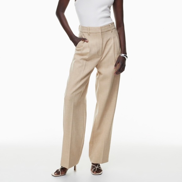 Aritzia Wilfred Effortless Linen Pants - Picture 2 of 7